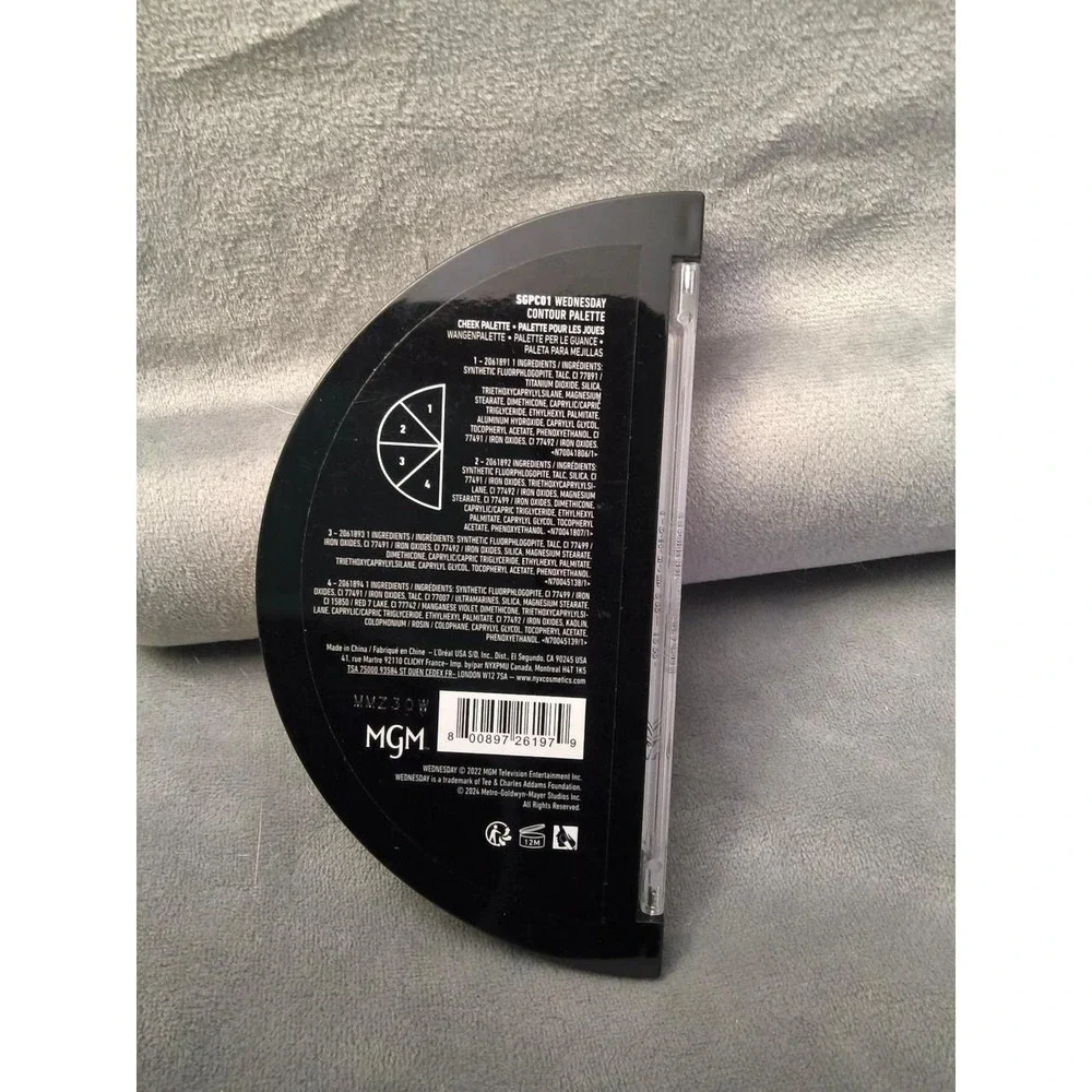 New NYX Wednesday Contour Palette